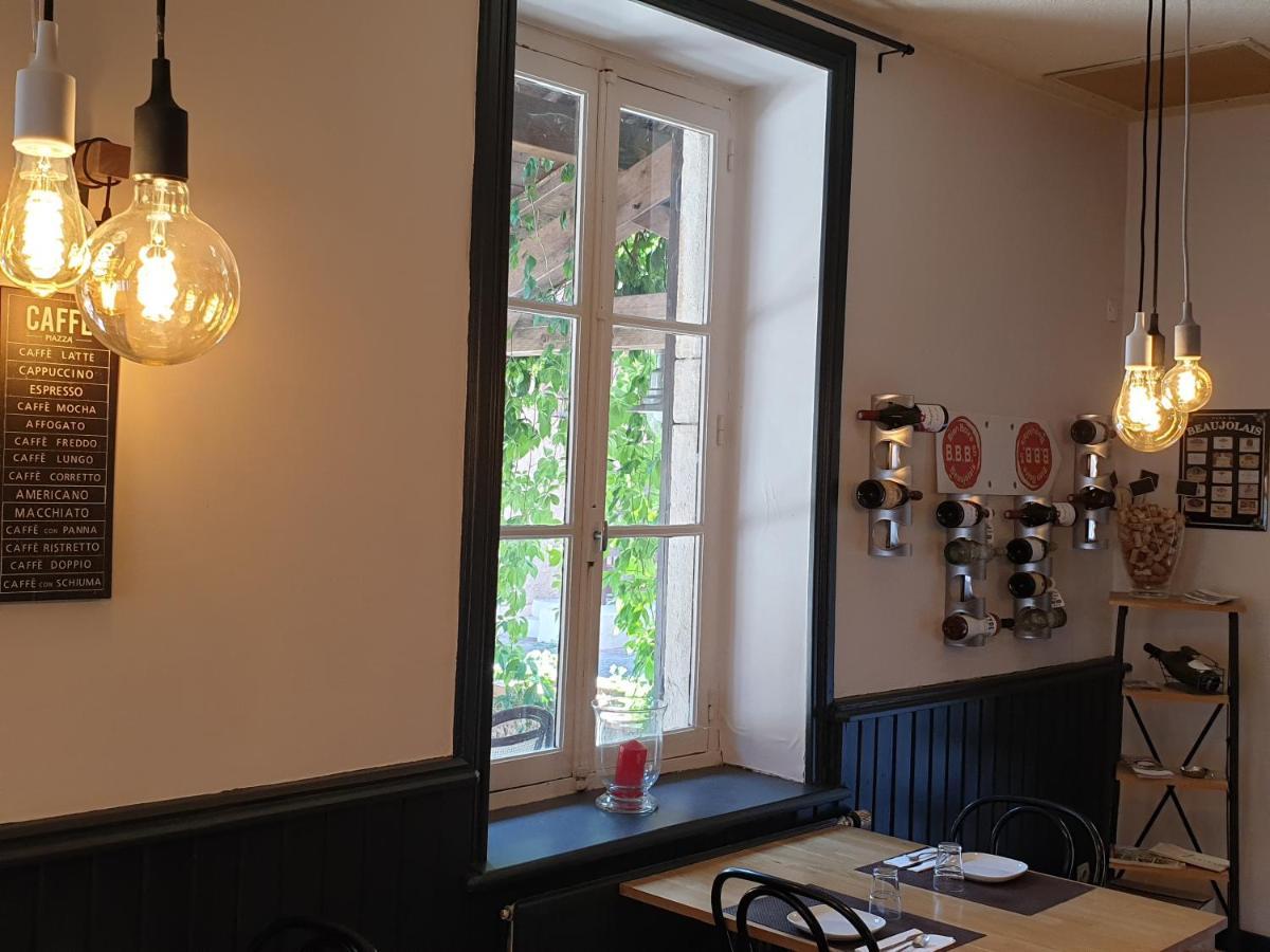 Le Relais Des Dix Crus - Logis Hotel B&B Corcelles-en-Beaujolais Esterno foto
