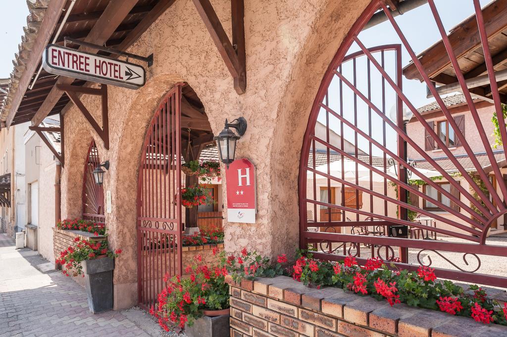 Le Relais Des Dix Crus - Logis Hotel B&B Corcelles-en-Beaujolais Esterno foto